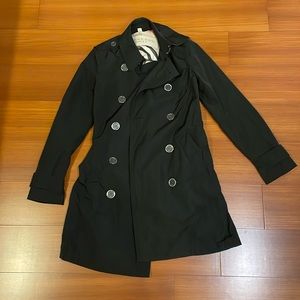 Burberry Brit Black Trench Coat